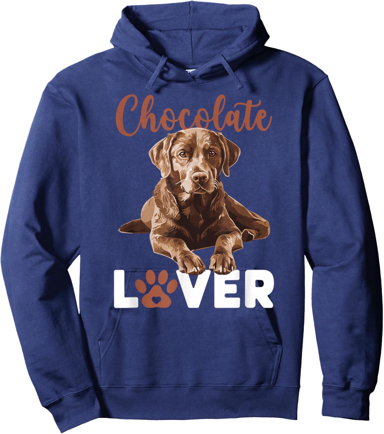 Chocolate Labrador Lover Chocolate Lab Owner Hoodie - Hoodie | Navy