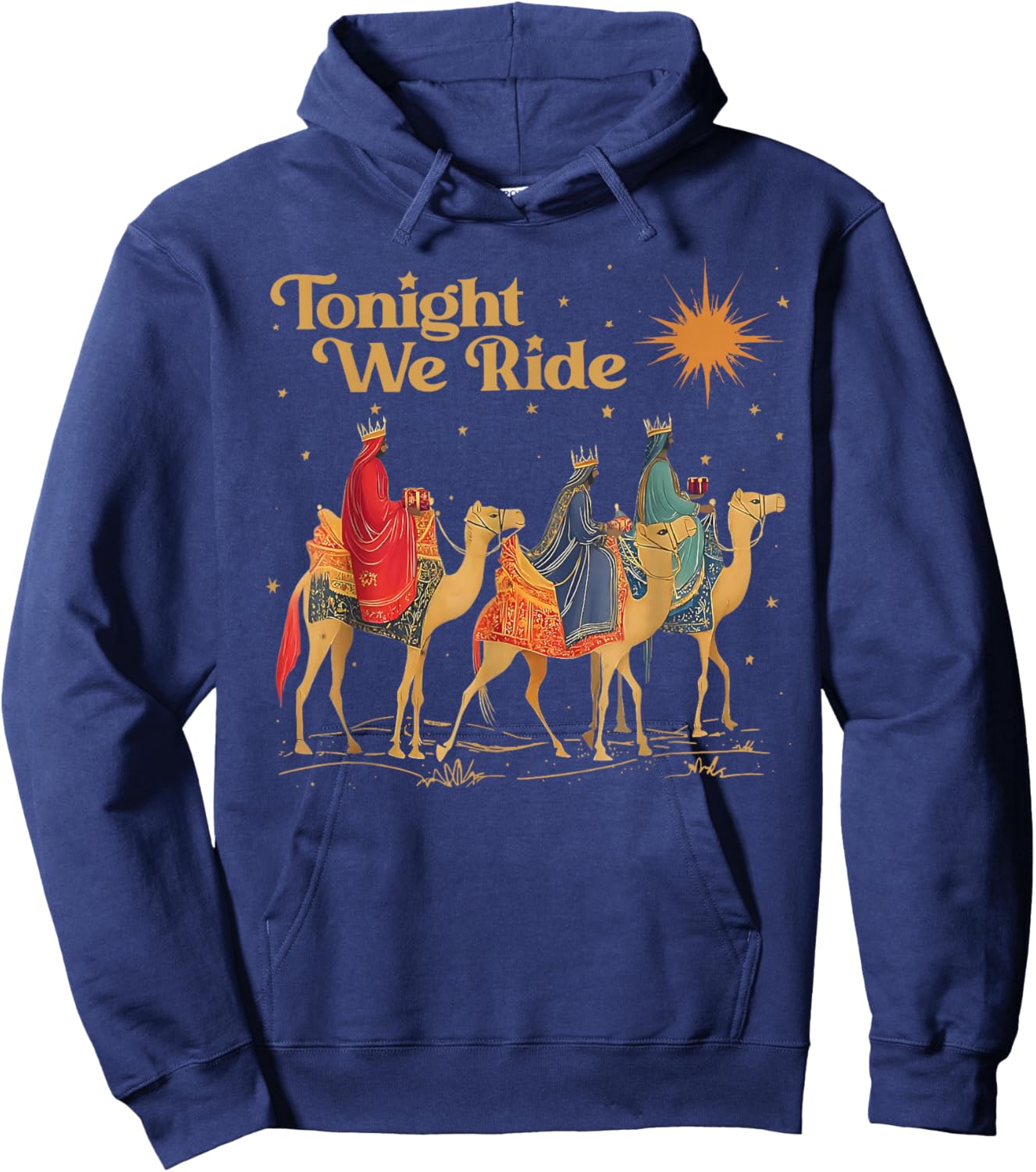 Tonight We Ride Christian Jesus Faith Bible Verse Religion Hoodie - Hoodie | Navy