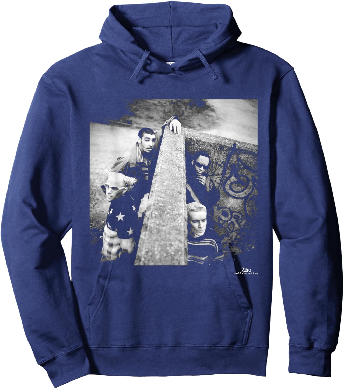 The Prodigy Breathe Firestarter Promo by Phil Nicholls Hoodie - Hoodie | Navy