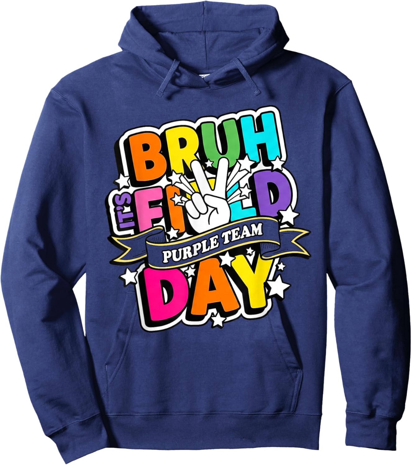 Purple Team Field Day Hoodie - Hoodie | Navy