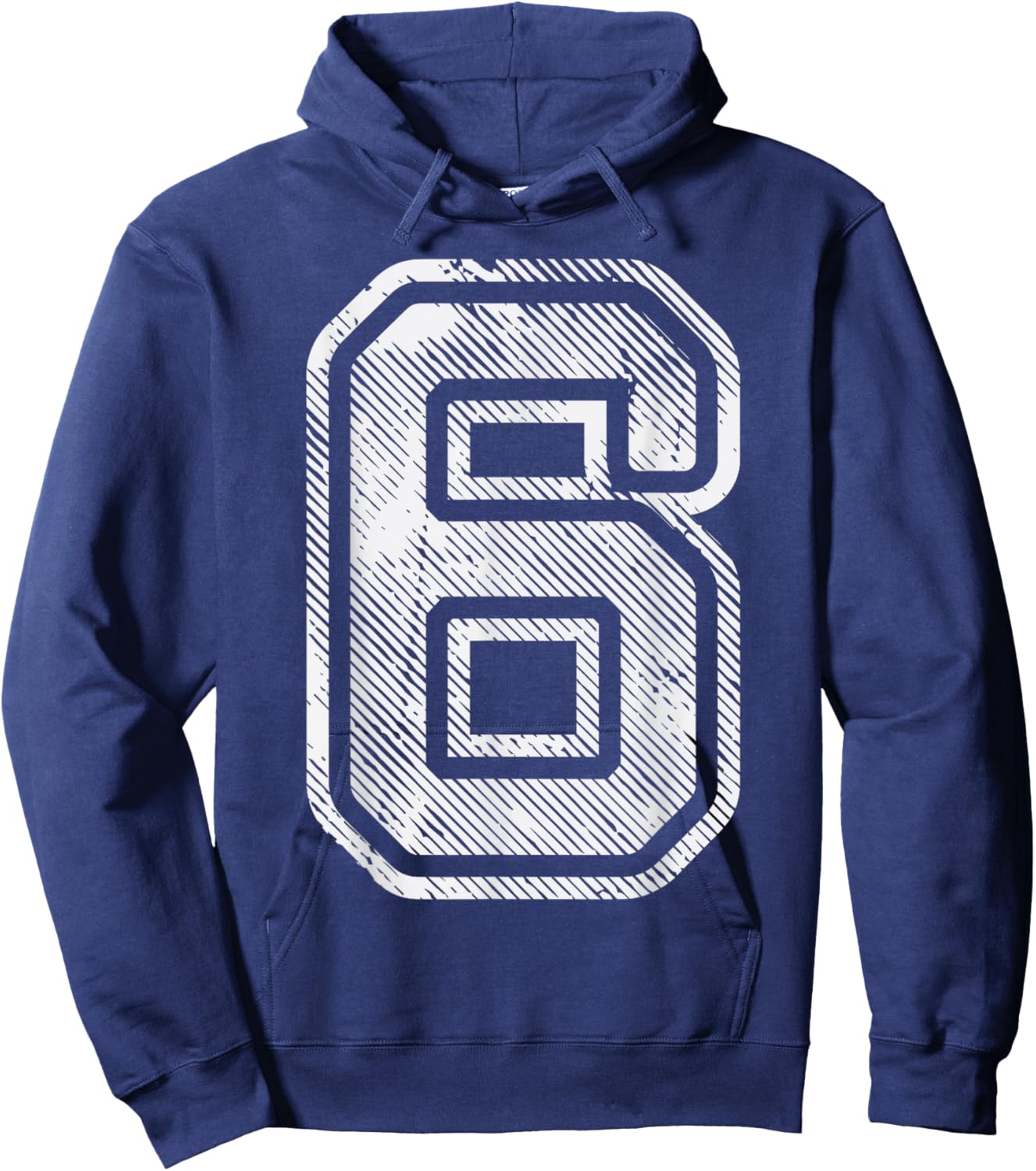 Number 6 Funny Matching 67 Meme Halloween 6th Birthday Kids Hoodie - Hoodie | Navy