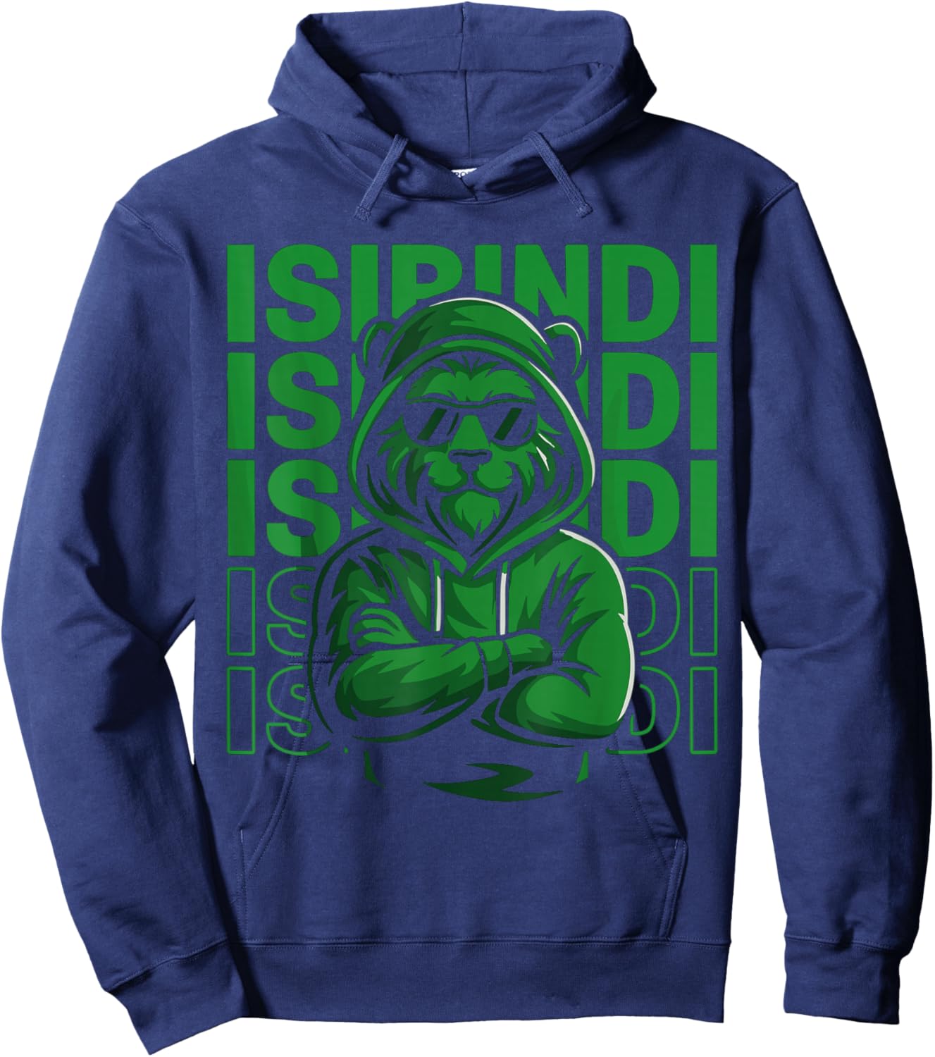 ISIBINDI Cool Lion Hoodie - Hoodie | Navy
