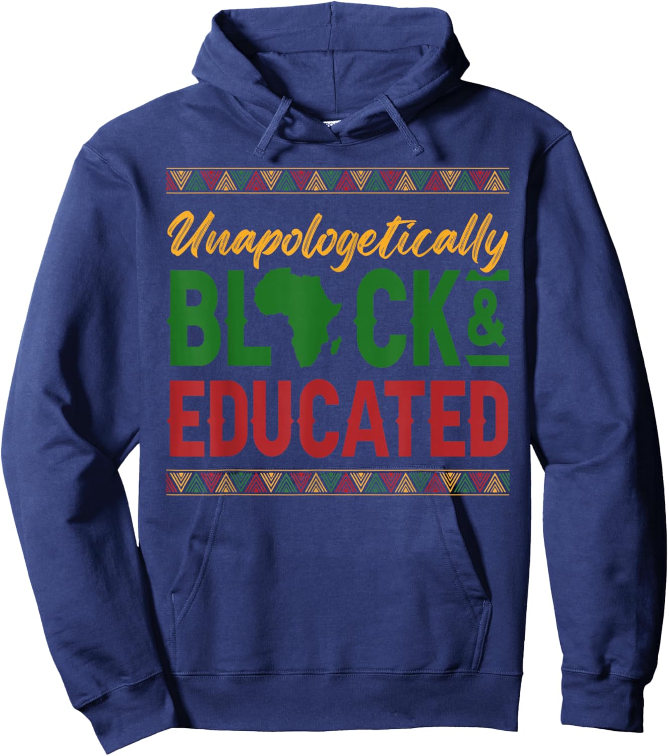HBCU Black Educated Historically Black Colleges Universities Hoodie - Hoodie | Navy