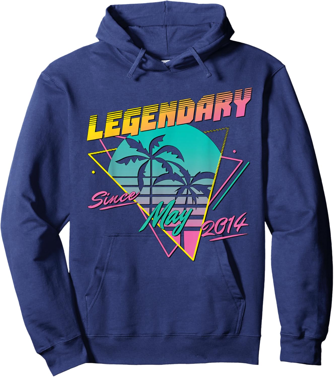 Legendary Since May 2014 Hoodie - Hoodie | Navy