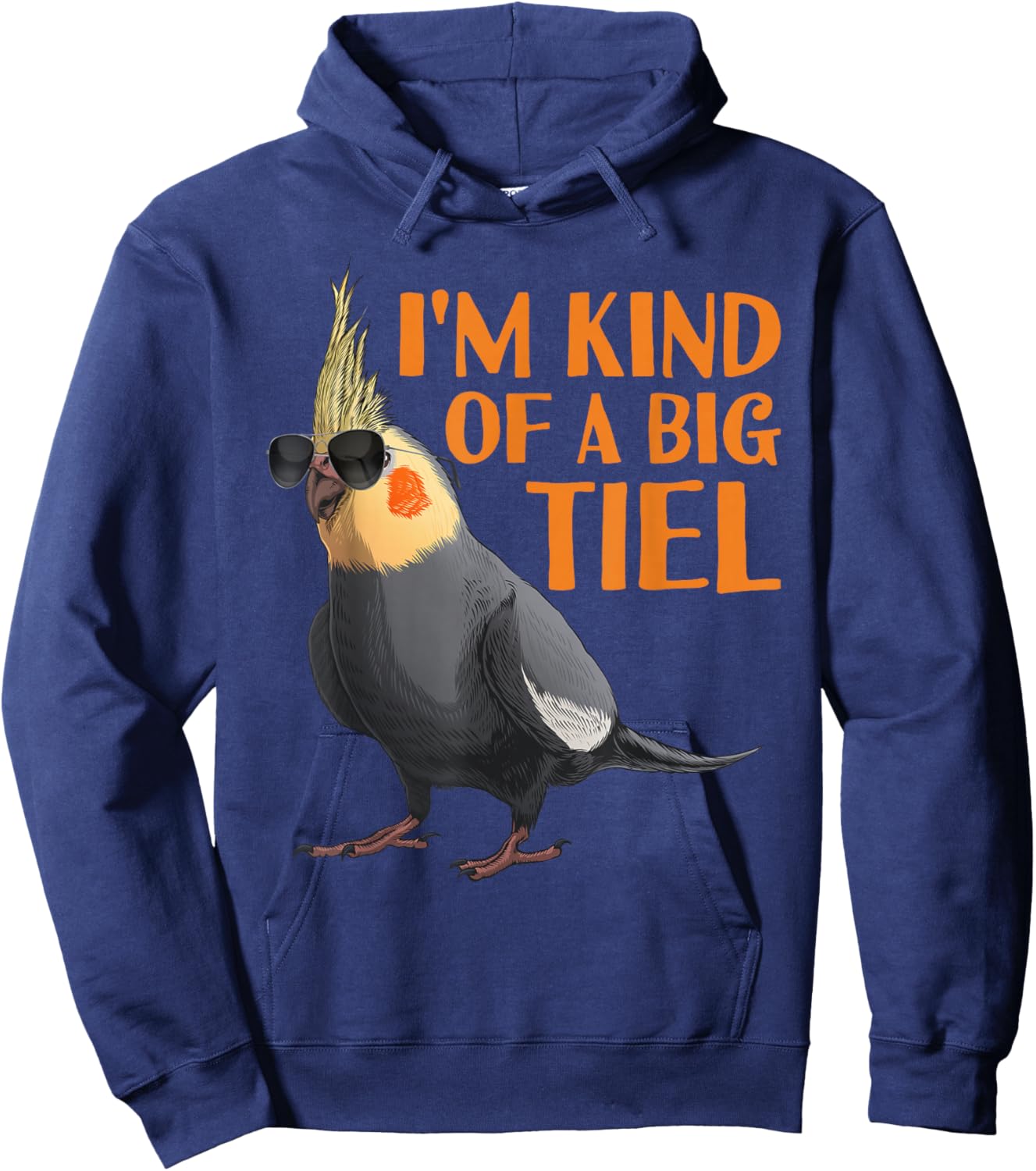 Cool Cockatiel Design Women Cockatoo Cockatiel Lover Hoodie - Hoodie | Navy