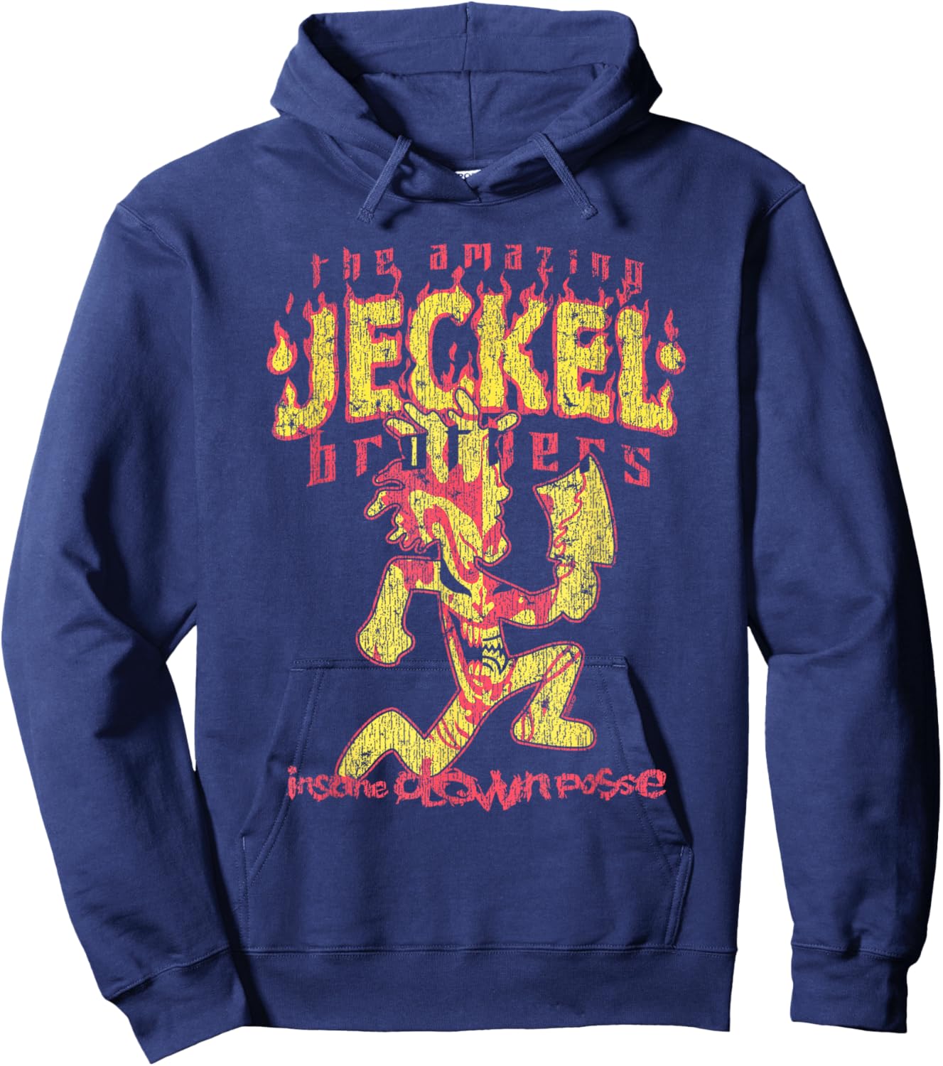 ICP The Amazing Jeckel Brothers Hatchet Logo Hip Hop Hoodie - Hoodie | Navy