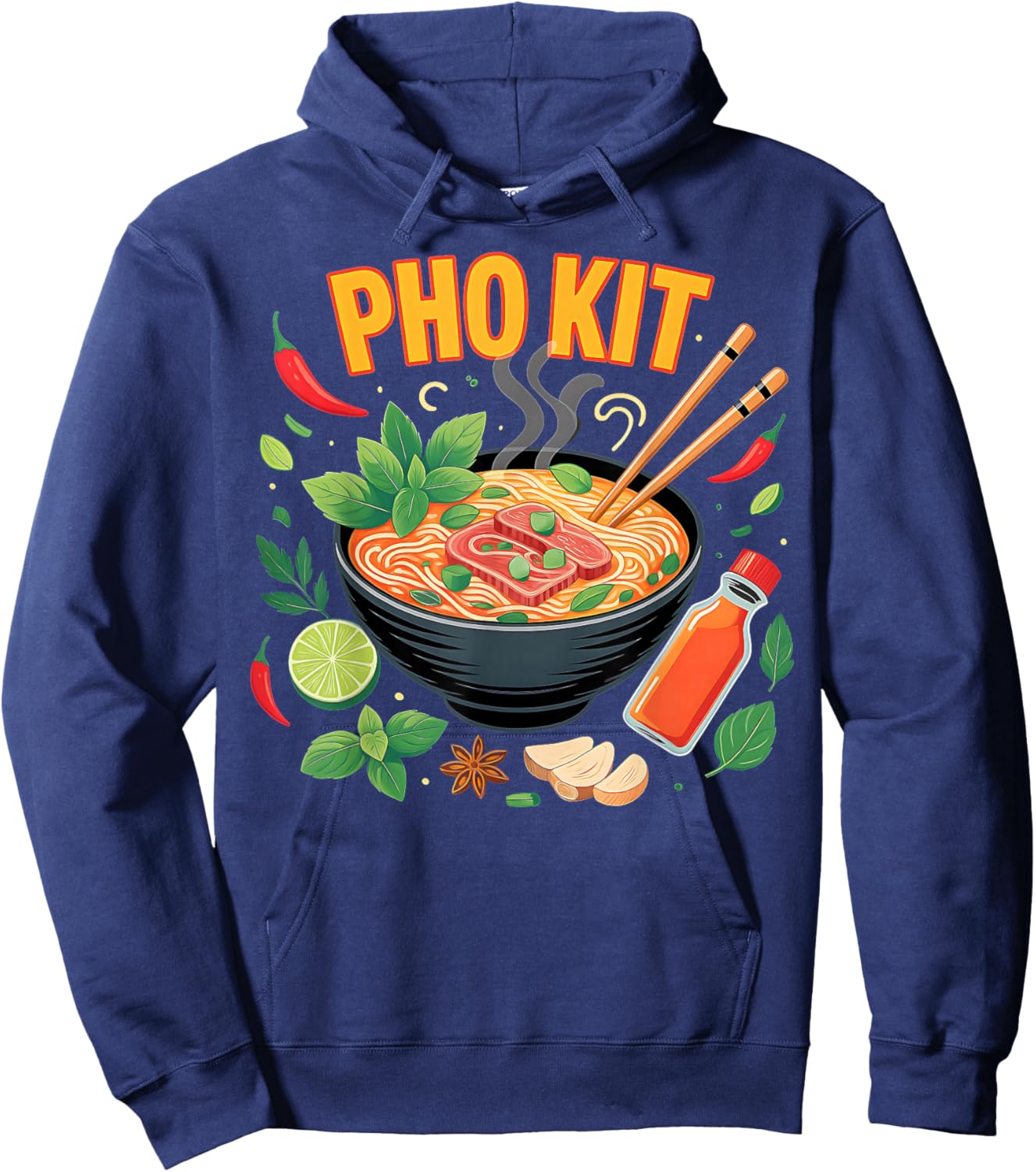 Official Pho Kit Hoodie - Hoodie | Navy