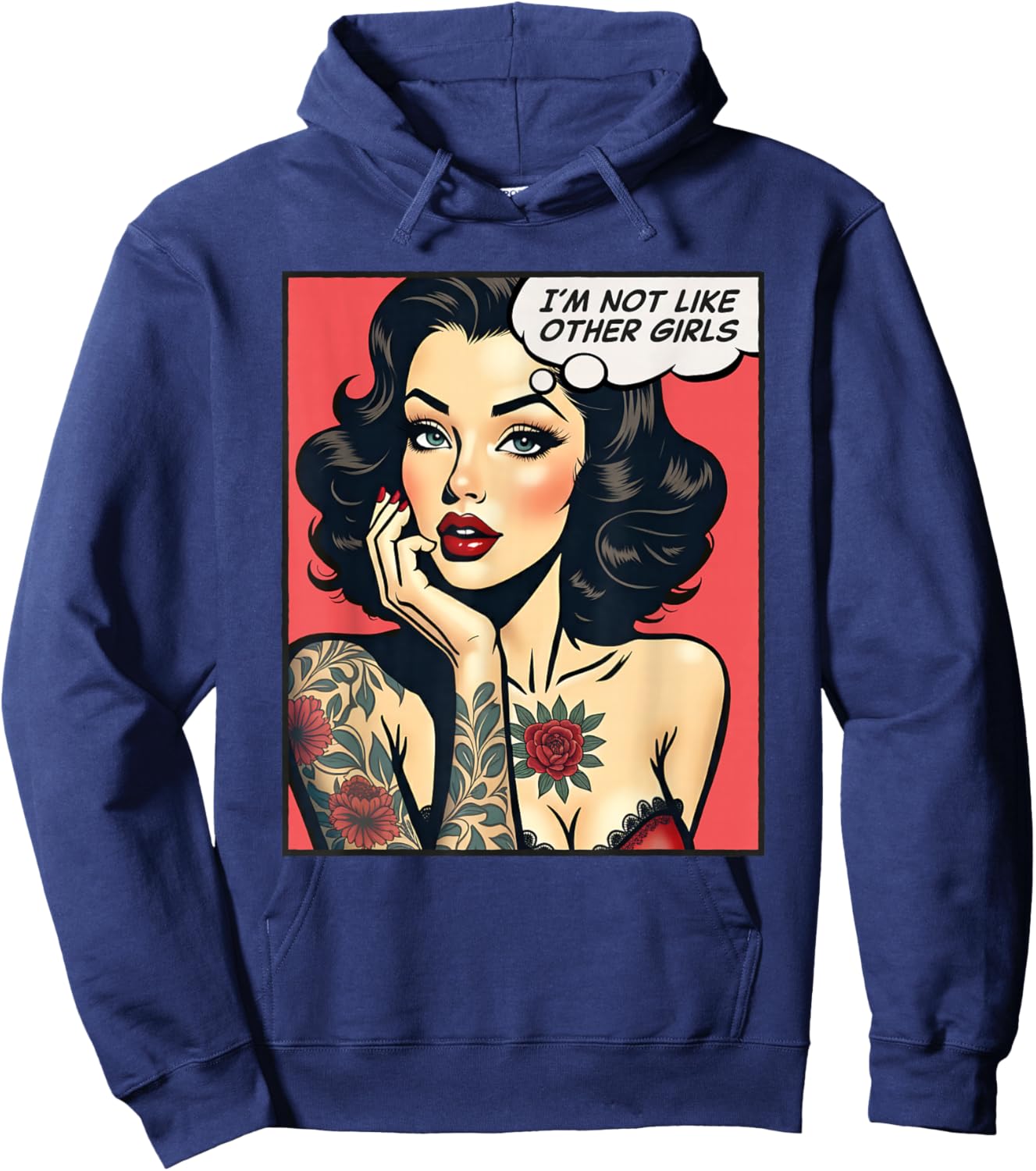 I'm not Like Other Girls Hoodie - Hoodie | Navy