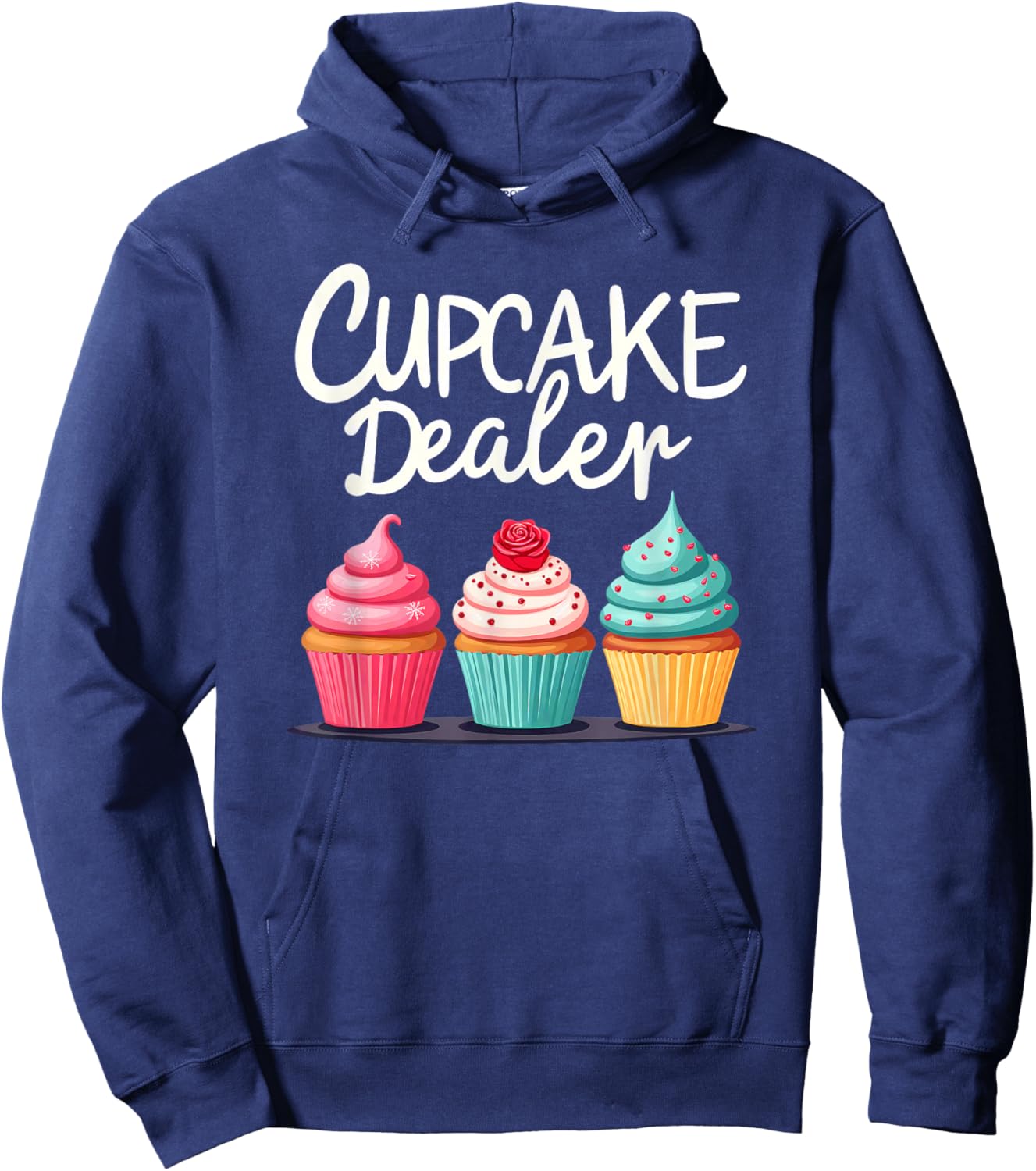 Bakery Cupcake Dealer Halloween Hoodie - Hoodie | Navy