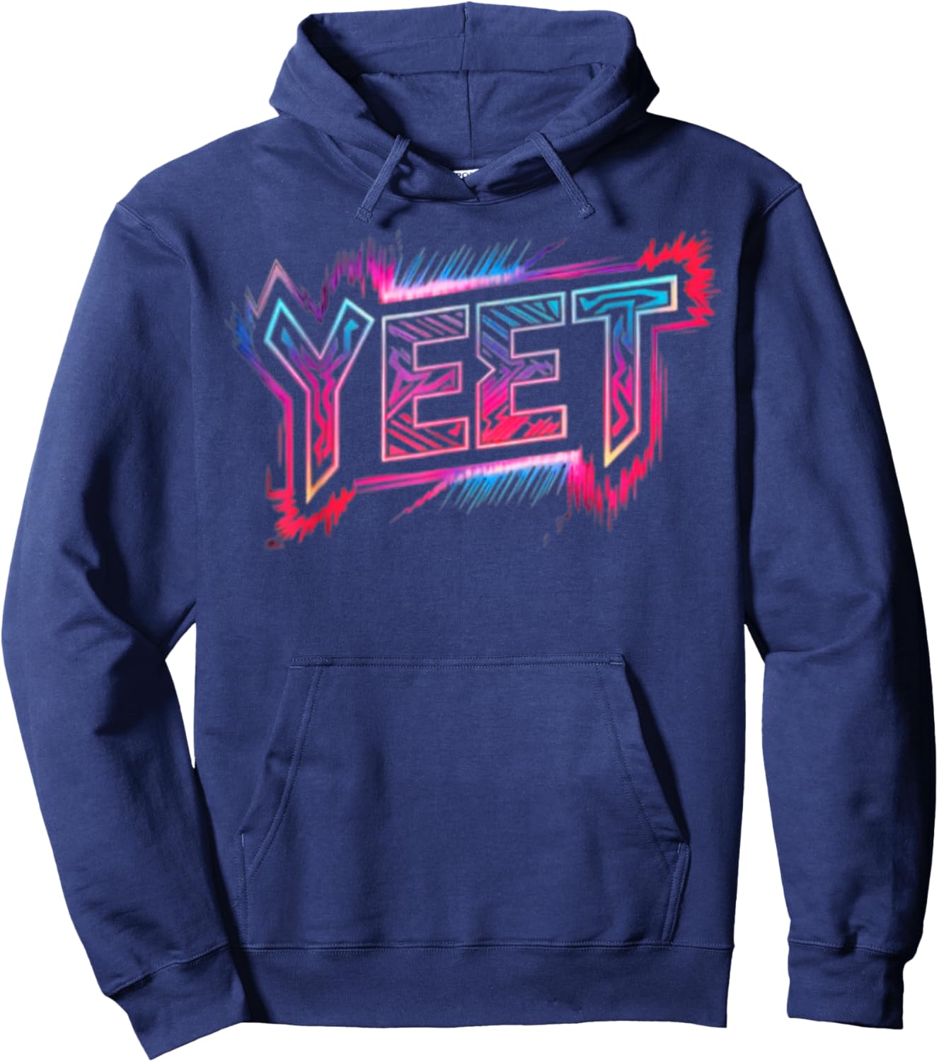 Vintage Yeet Apparel Funny Saying Men Women Kids Hoodie - Hoodie | Navy