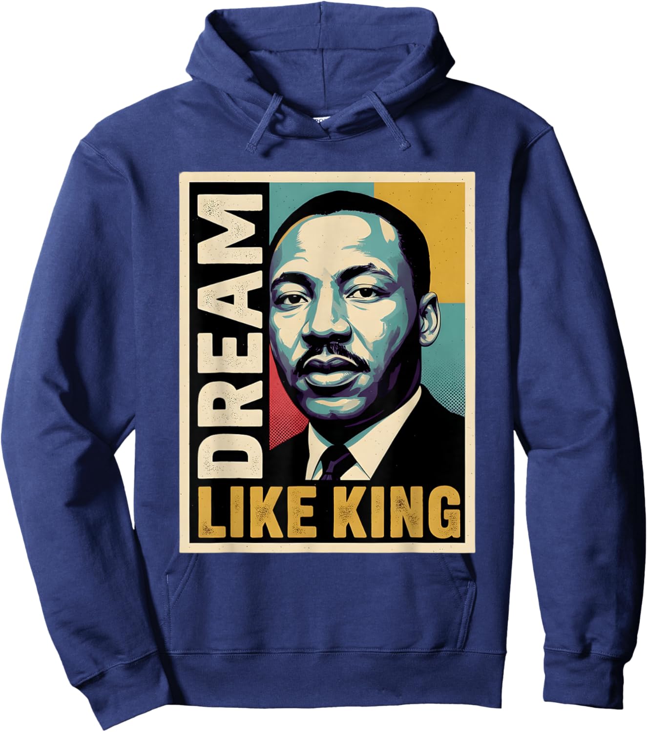 Black History Month Martin Have Dream Luther King Day Hoodie - Hoodie | Navy