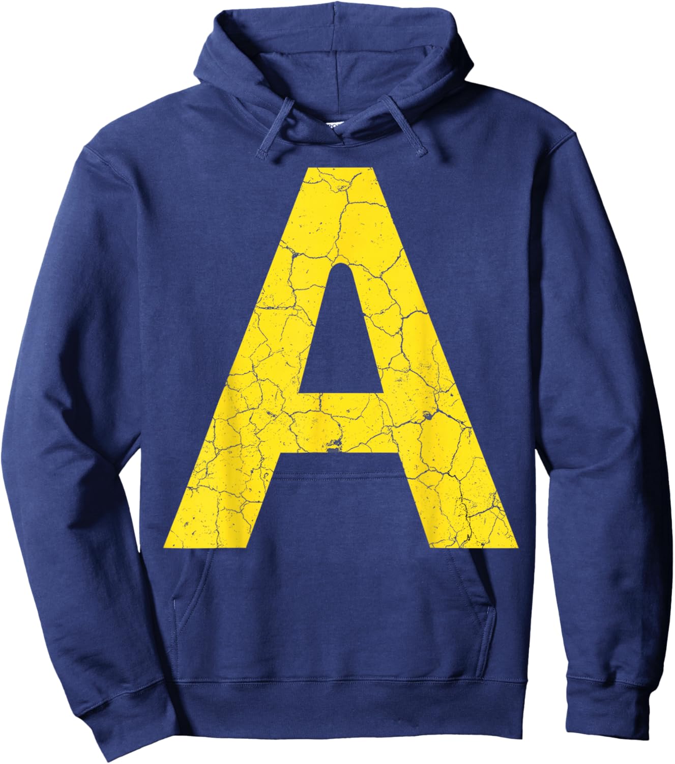 Halloween Letter A Alphabet Matching Costume Men Women Kids Hoodie - Hoodie | Navy
