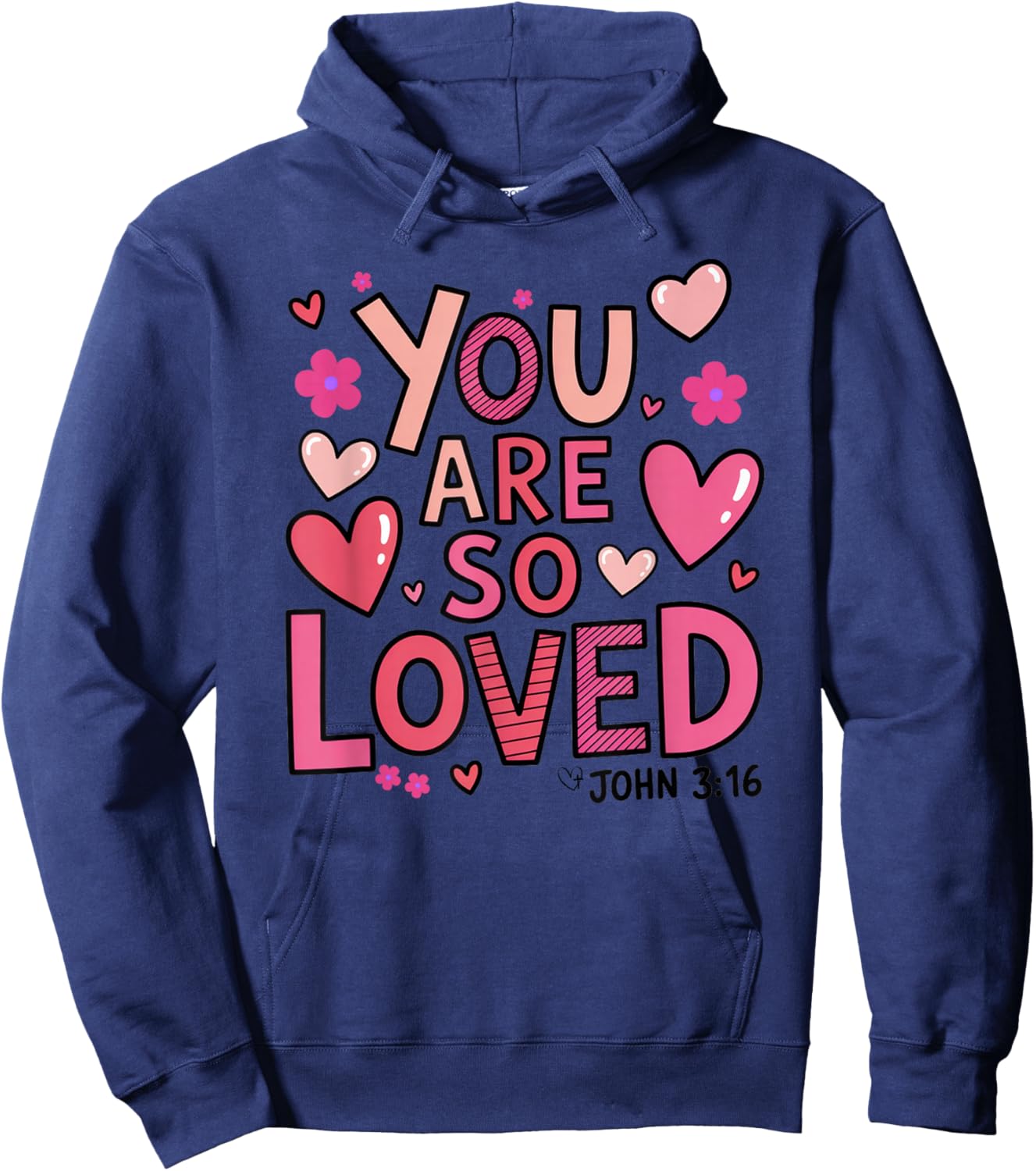 You are so Loved Hoodie - Hoodie | Navy