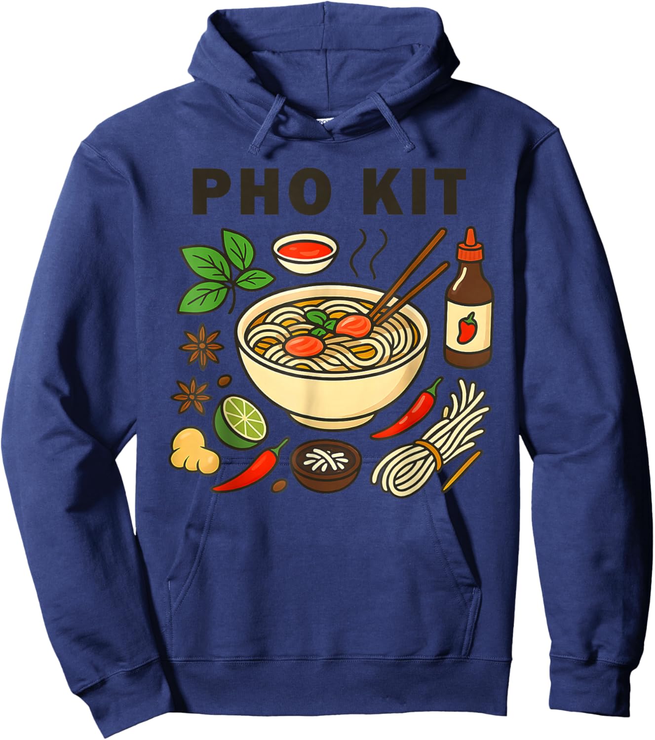 Pho Kit Official Apparel Pho Kit Official Hoodie - Hoodie | Navy