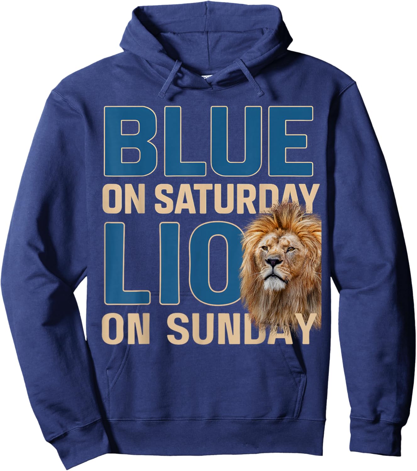T-Shirt Hoodie - Hoodie | Navy