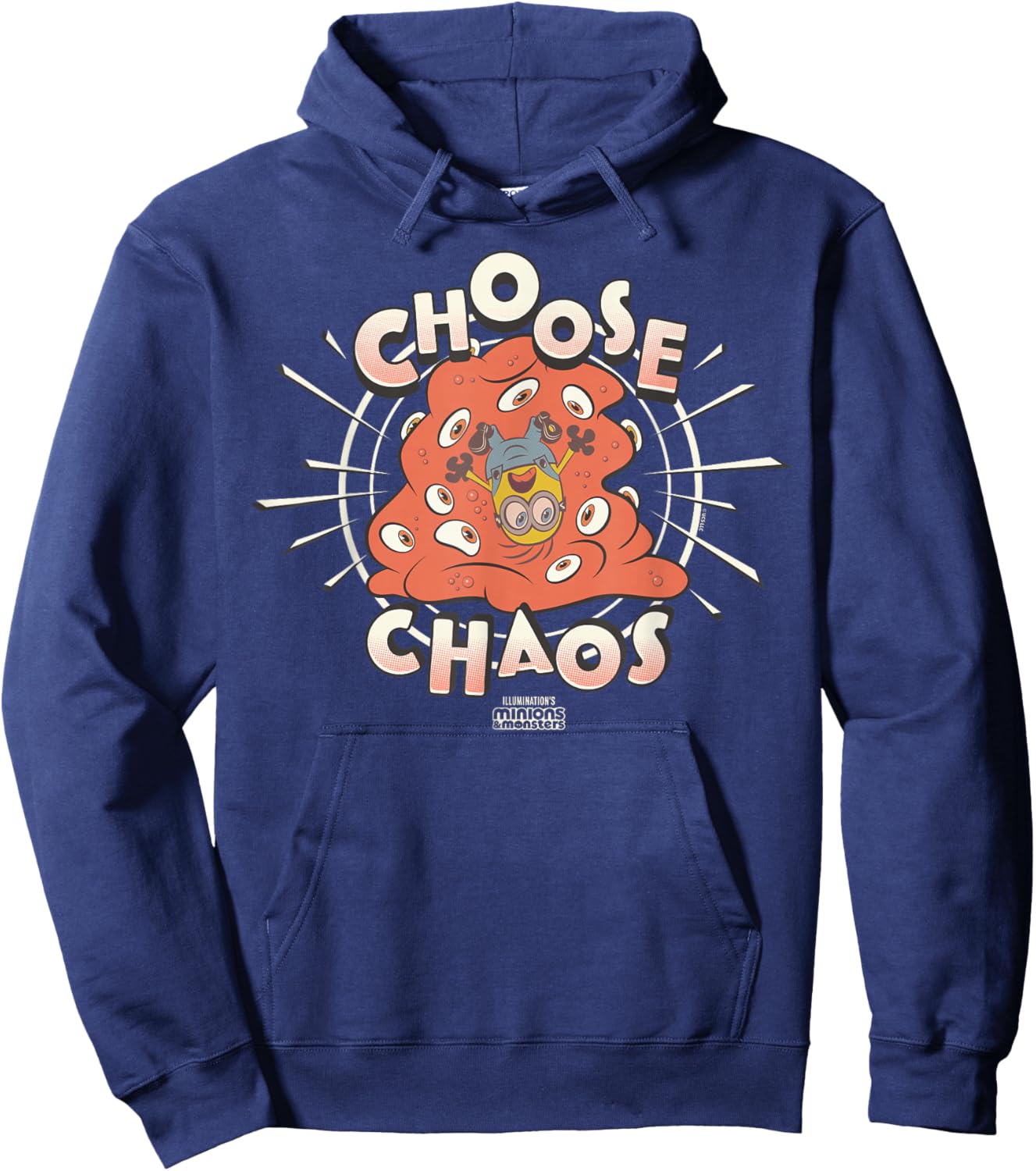 Minions & Monsters Choose Chaos Hoodie - Hoodie | Navy