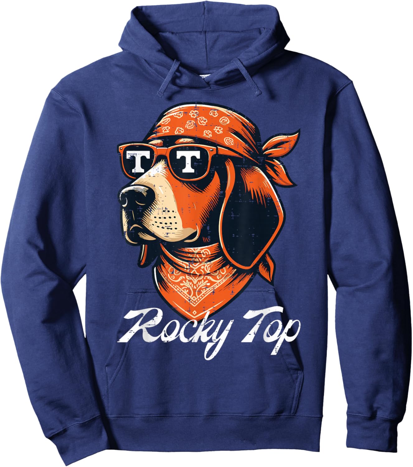 Tennessee Dog Women Kids Boys Girls Youth Men Teen Hoodie - Hoodie | Navy