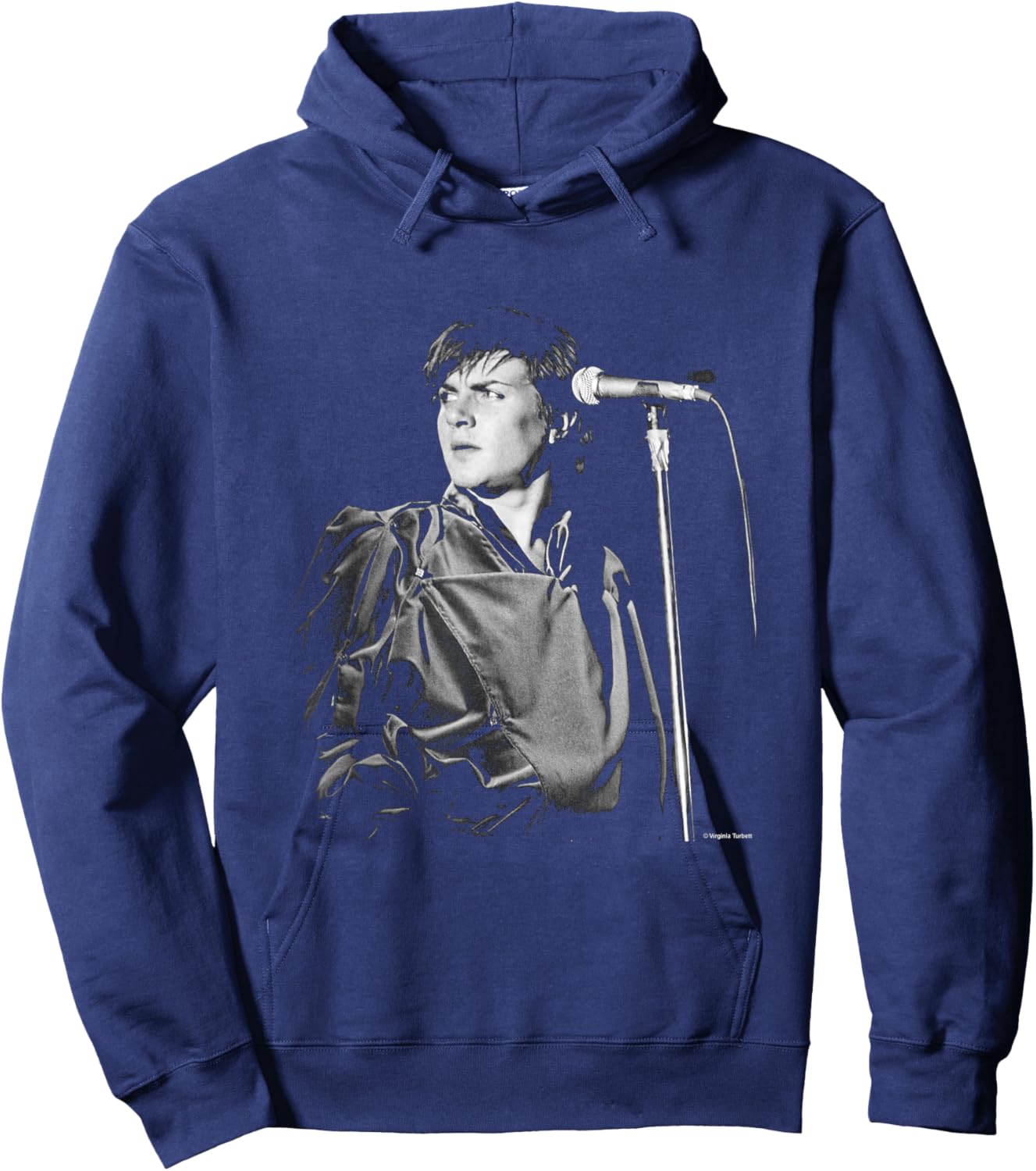 Duran Duran Simon Le Bon Girls On Film Virginia Turbett Hoodie - Hoodie | Navy
