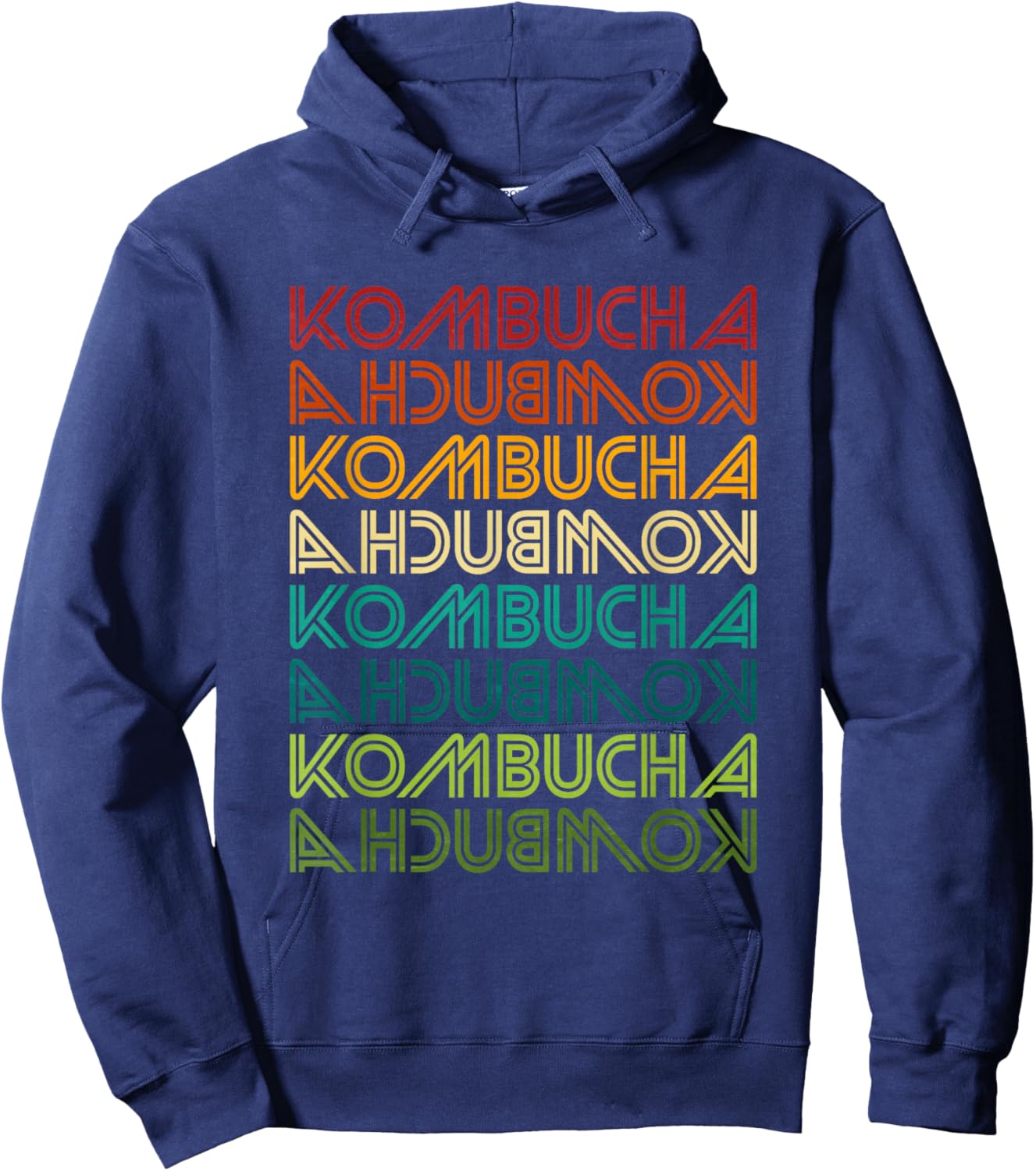 Retro Kombucha Hoodie - Hoodie | Navy