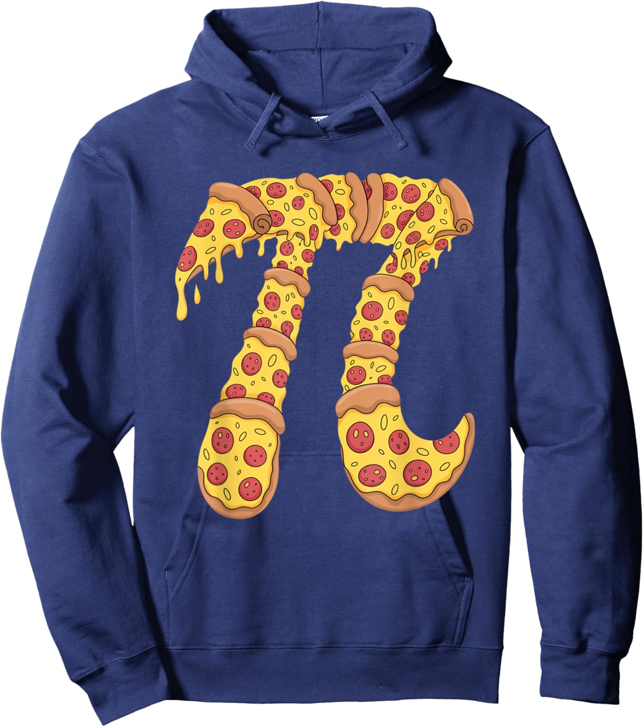 Pizza Pi Hoodie - Hoodie | Navy