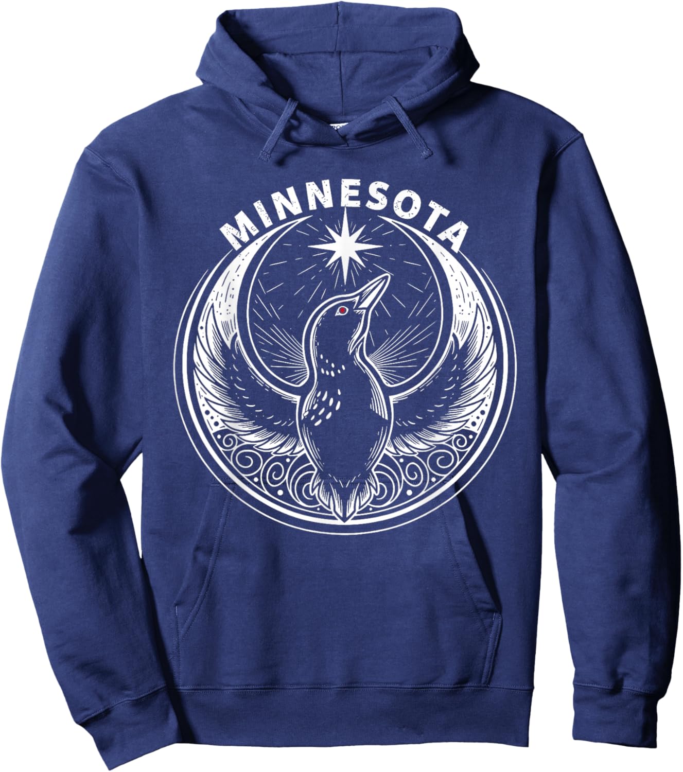 T-Shirt Hoodie - Hoodie | Navy