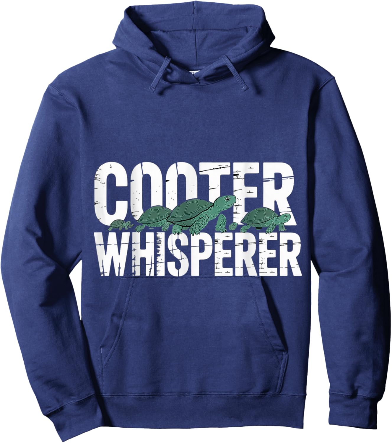 Cooter Whisperer Animal Turtle Reptile Lover Hoodie - Hoodie | Navy