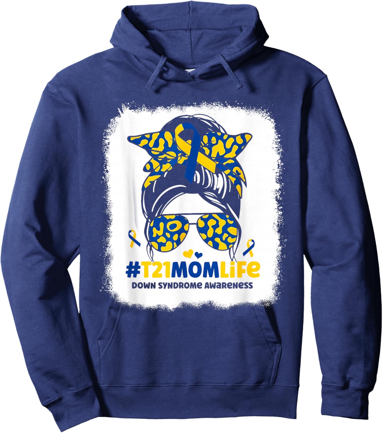 Down Syndrome Awareness Hoodie - Hoodie | Navy