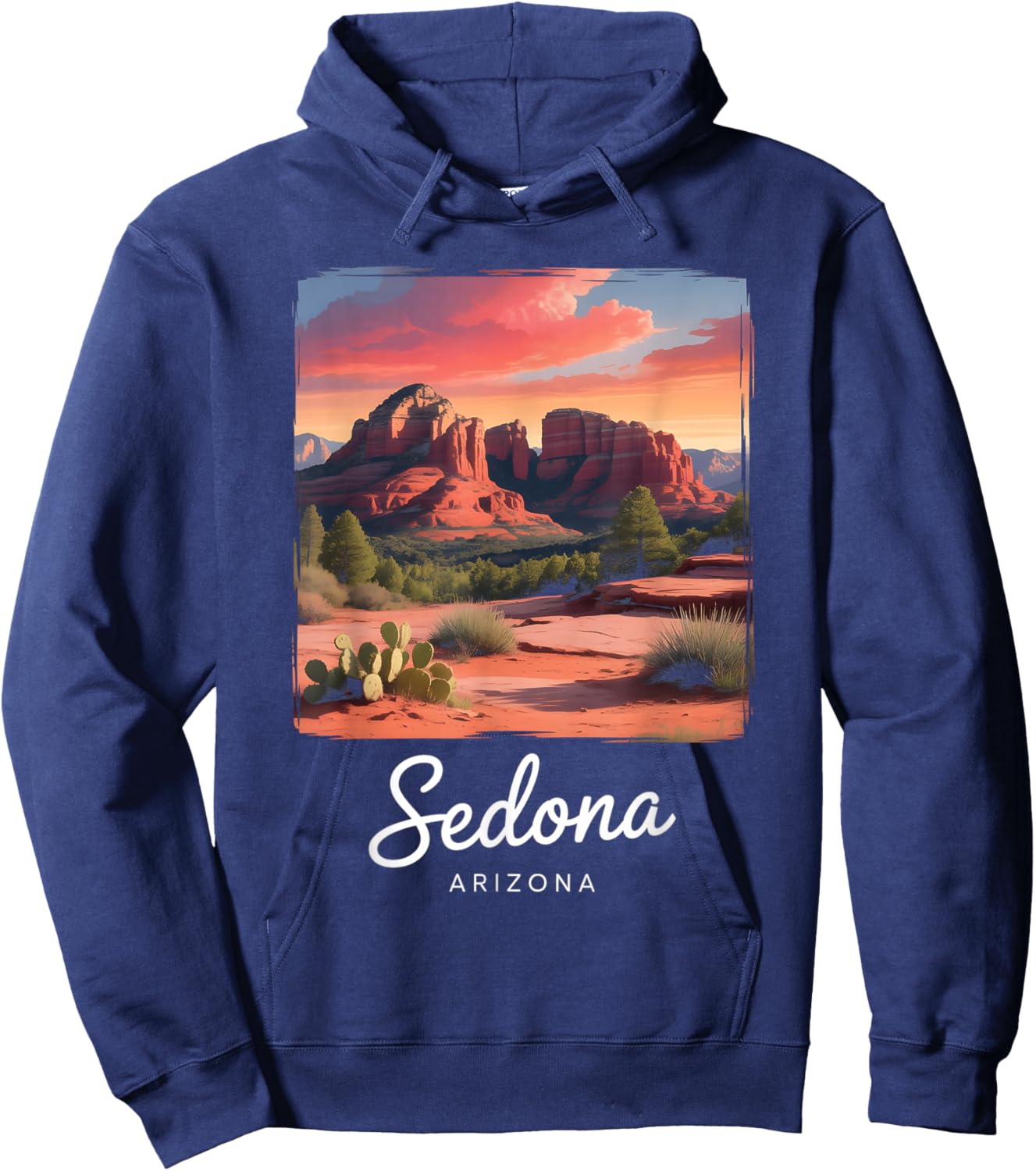 Sedona Arizona Hoodie - Hoodie | Navy
