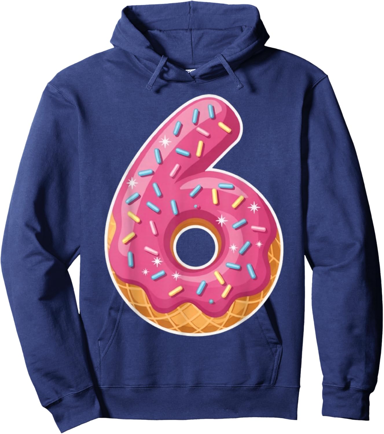 Six Seven 6 7 Donut Ice Cream Meme Rizz Couple Halloween Hoodie - Hoodie | Navy