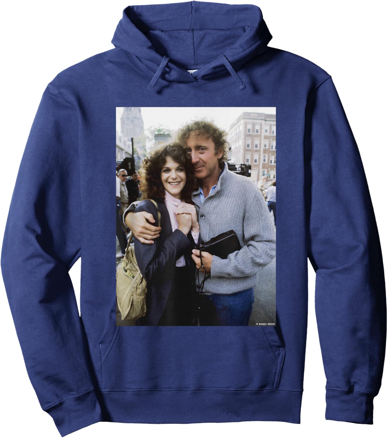 Actor Gene Wilder Gilda Radner SNL by Michael Grecco Hoodie - Hoodie | Navy