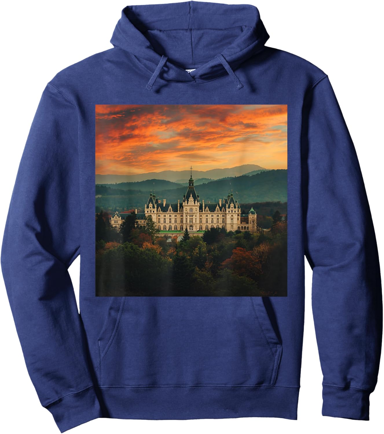 Biltmore at Sunset Hoodie - Hoodie | Navy