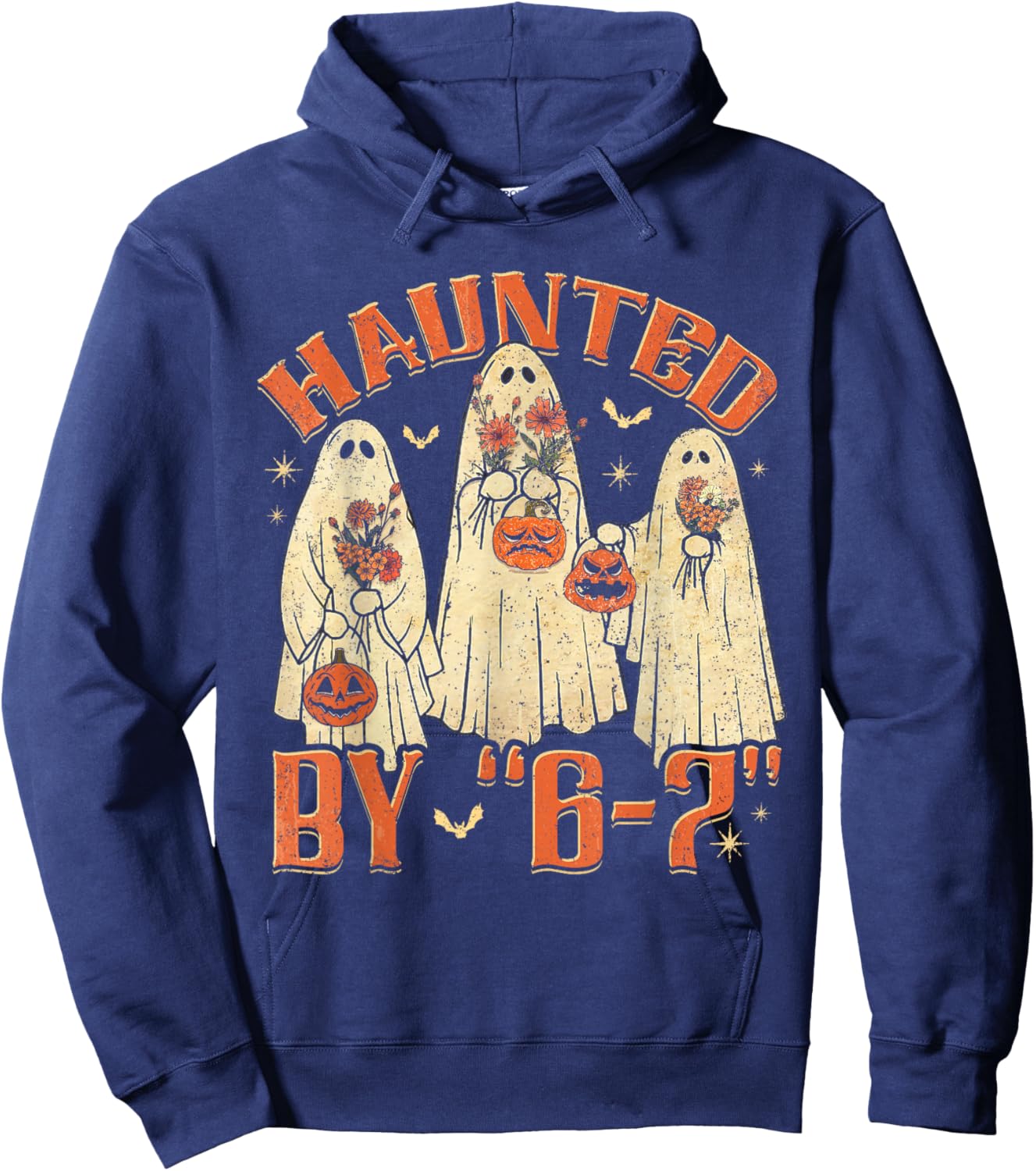 67 Meme Halloween Haunted by 6 7 Six Seven Gen Alpha Z Hoodie - Hoodie | Navy