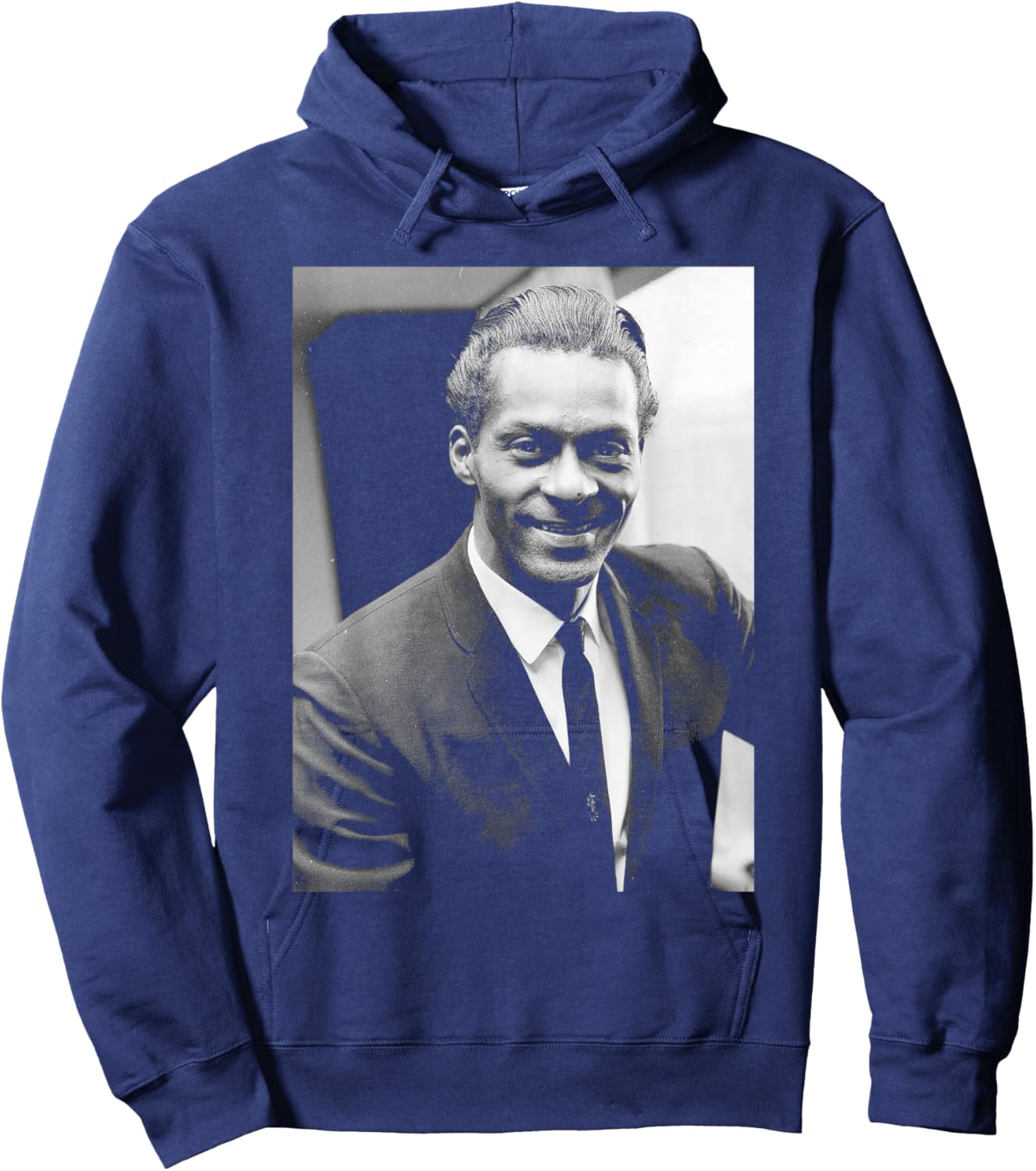 Chuck Berry Rhythm & Blues Guitarist 1964 Hoodie - Hoodie | Navy