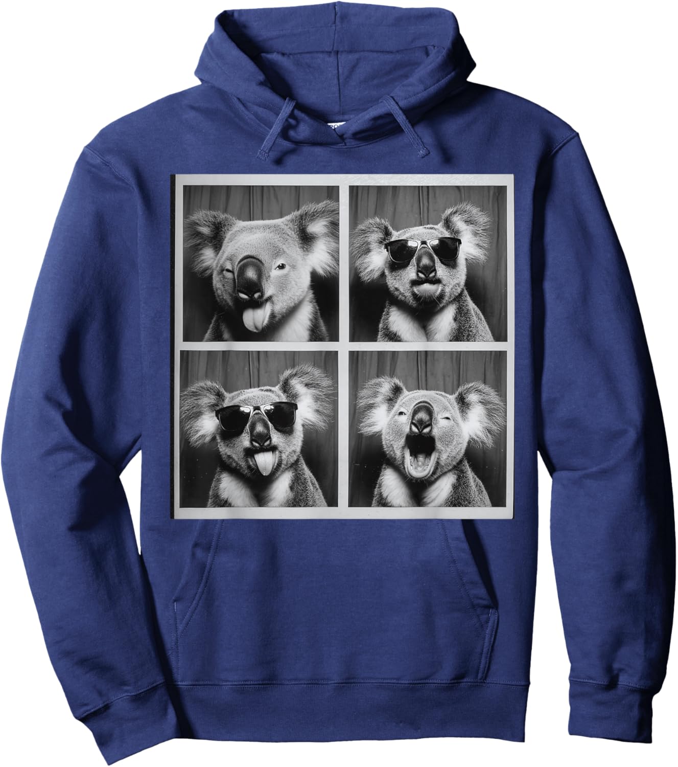 Funny Koala Sunglasses Hoodie - Hoodie | Navy
