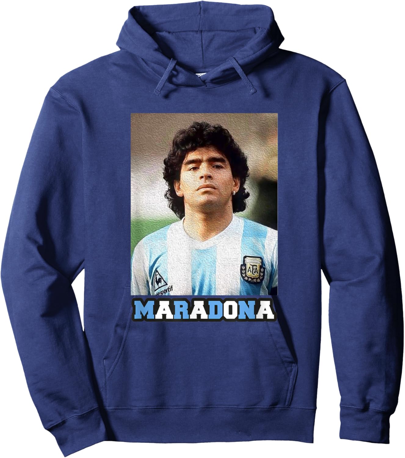Maradona Argentina Hoodie - Hoodie | Navy
