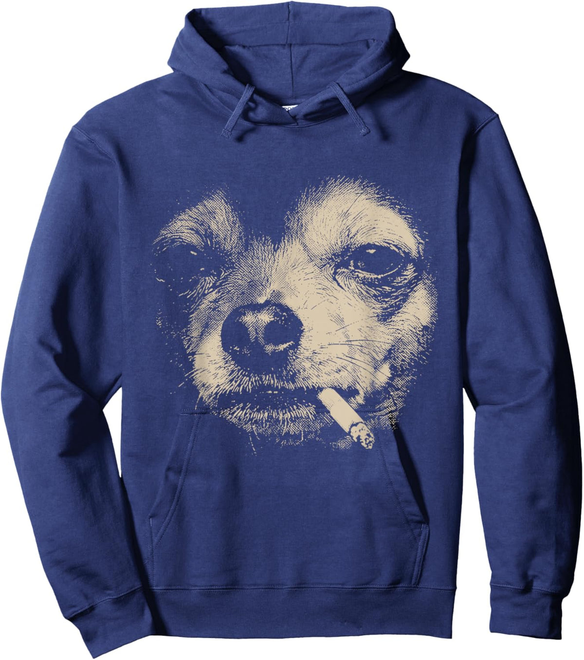 T-Shirt Hoodie - Hoodie | Navy