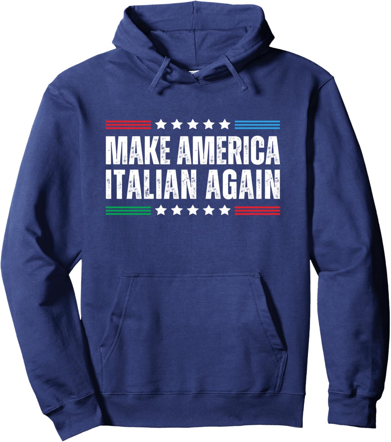 Make America Italian Again Hoodie - Hoodie | Navy