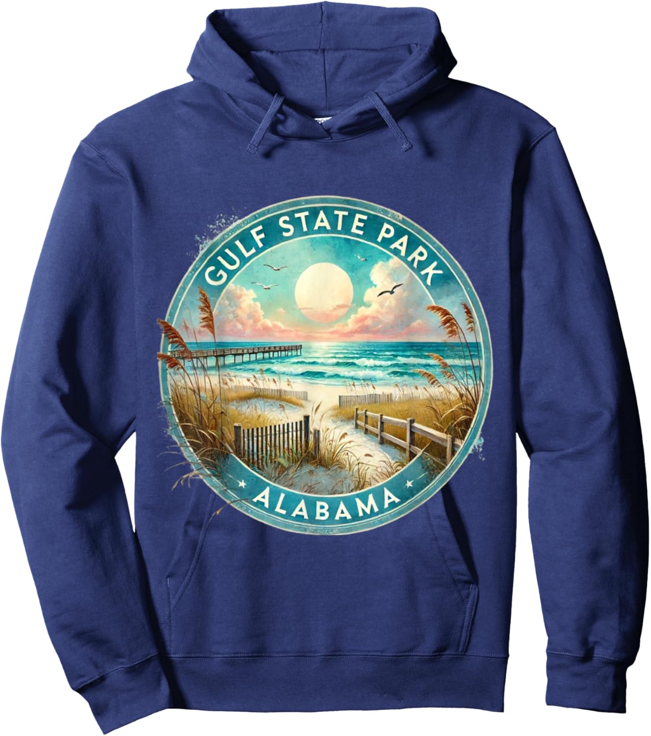 Gulf State Park Alabama Shores Hoodie - Hoodie | Navy