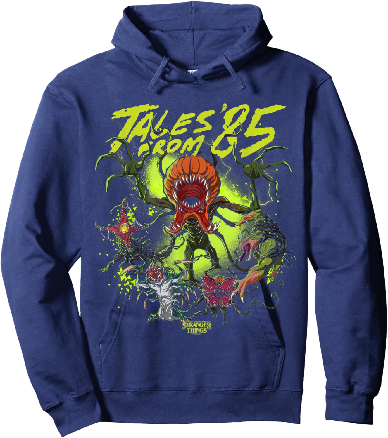 Stranger Things Tales from ‘85 Officially Licensed Hoodie - Hoodie | Navy