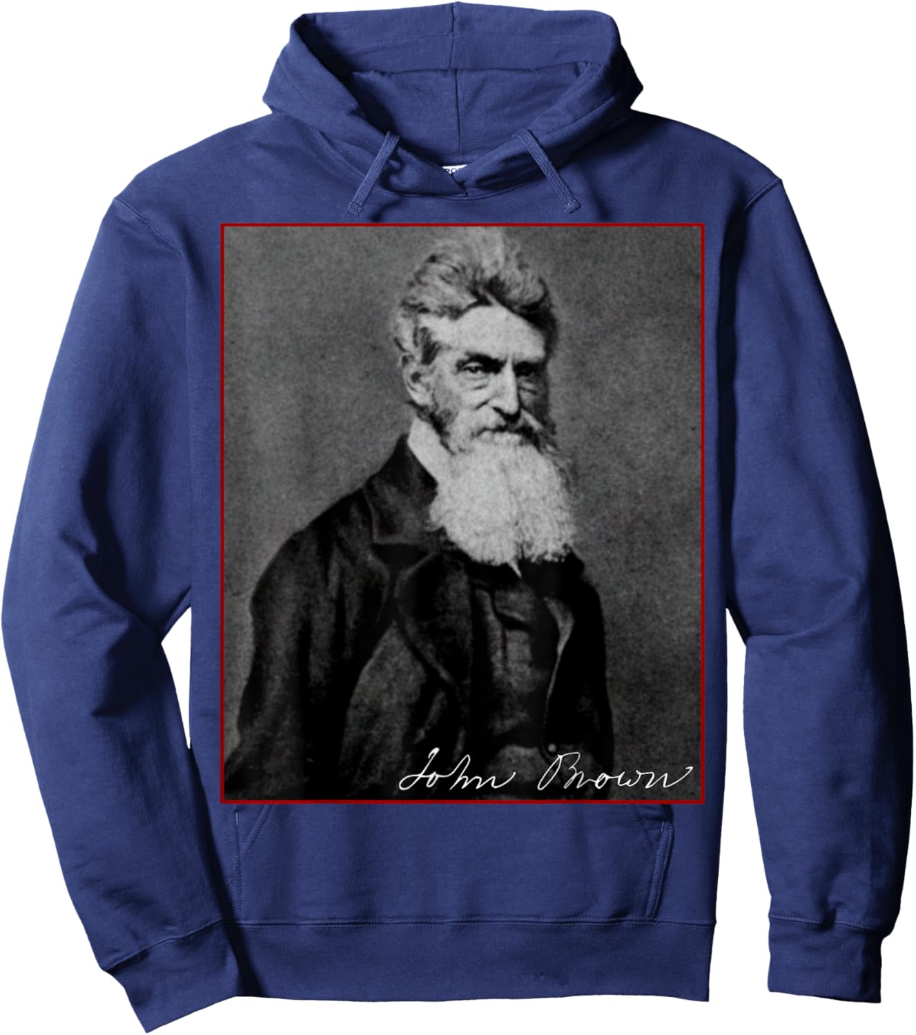John Brown Abolitionist American History Protest No Kings Hoodie - Hoodie | Navy