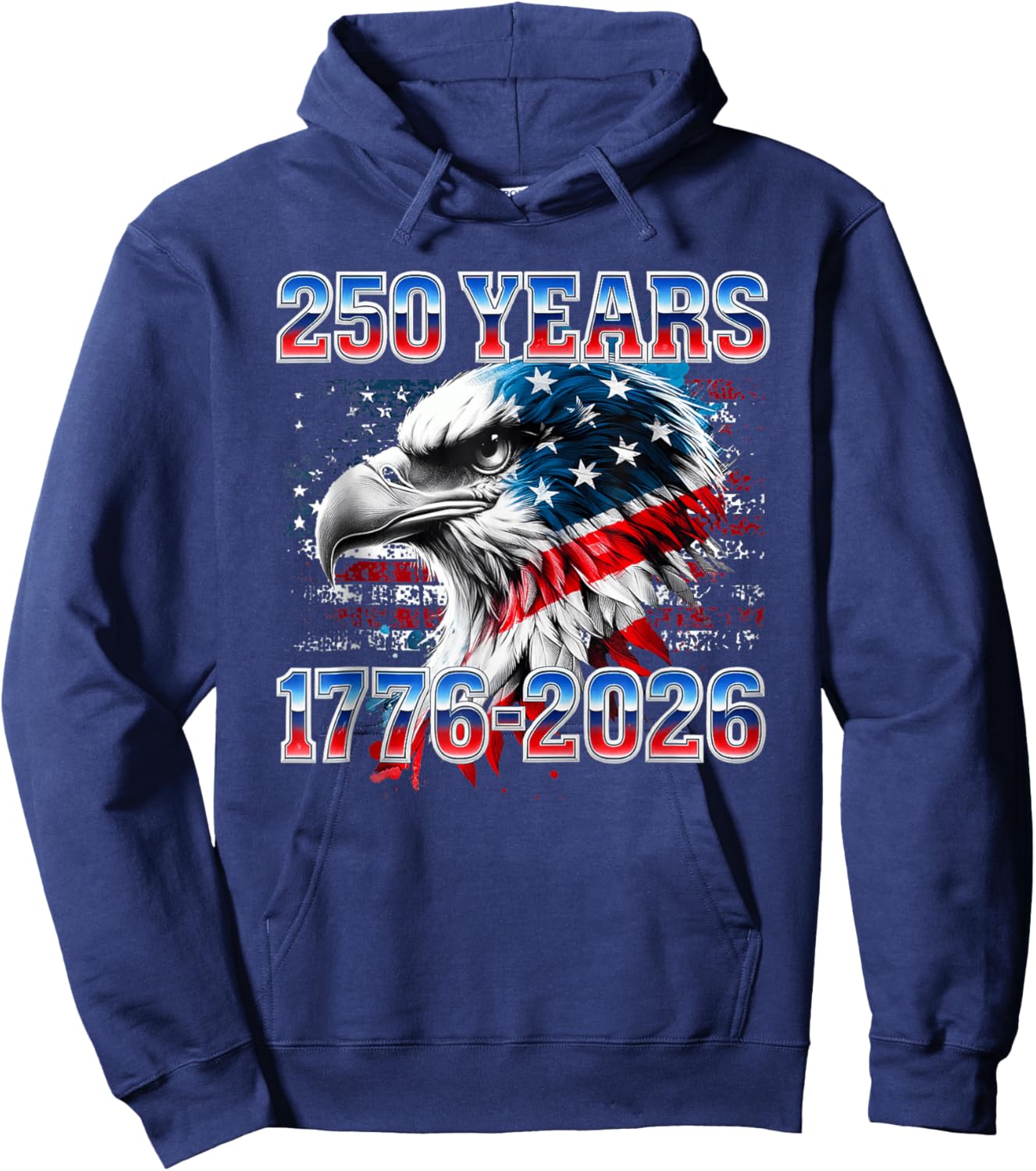 Patriotic Hoodie - Hoodie | Navy