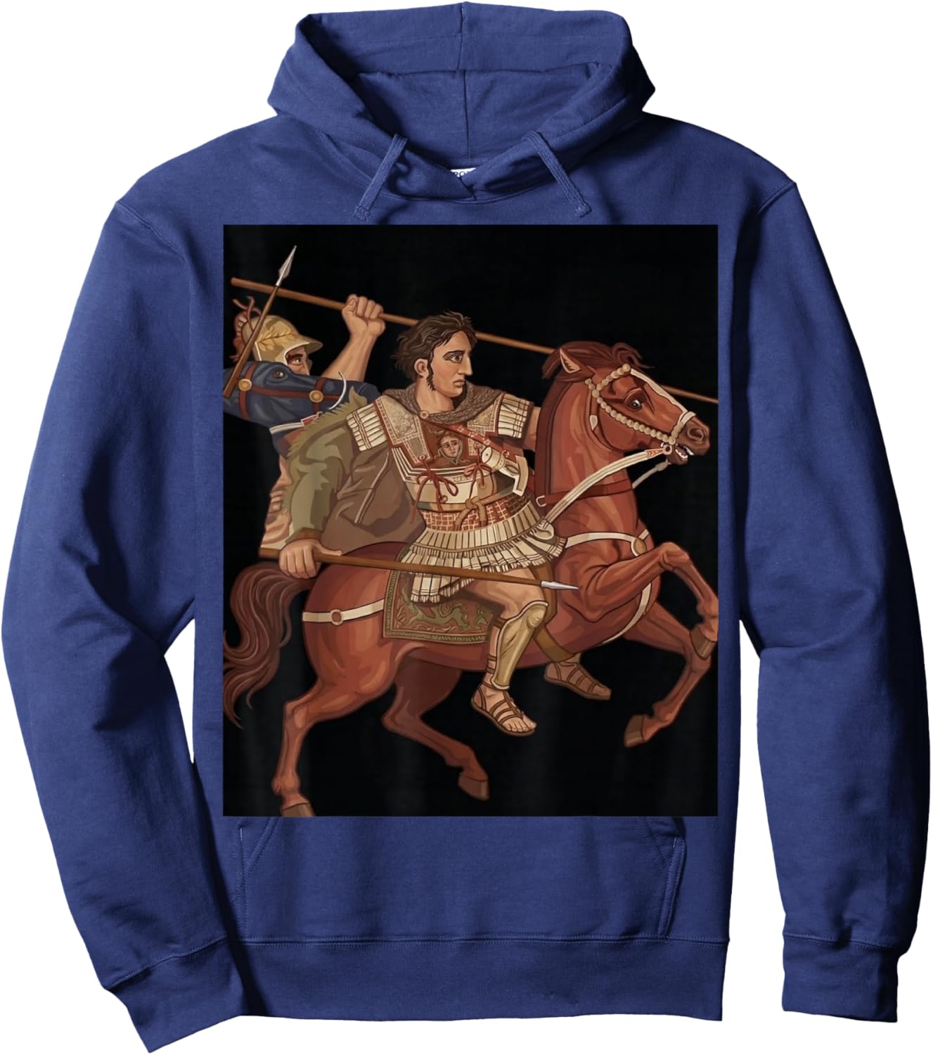Alexander The Great, King of Macedon Hoodie - Hoodie | Navy