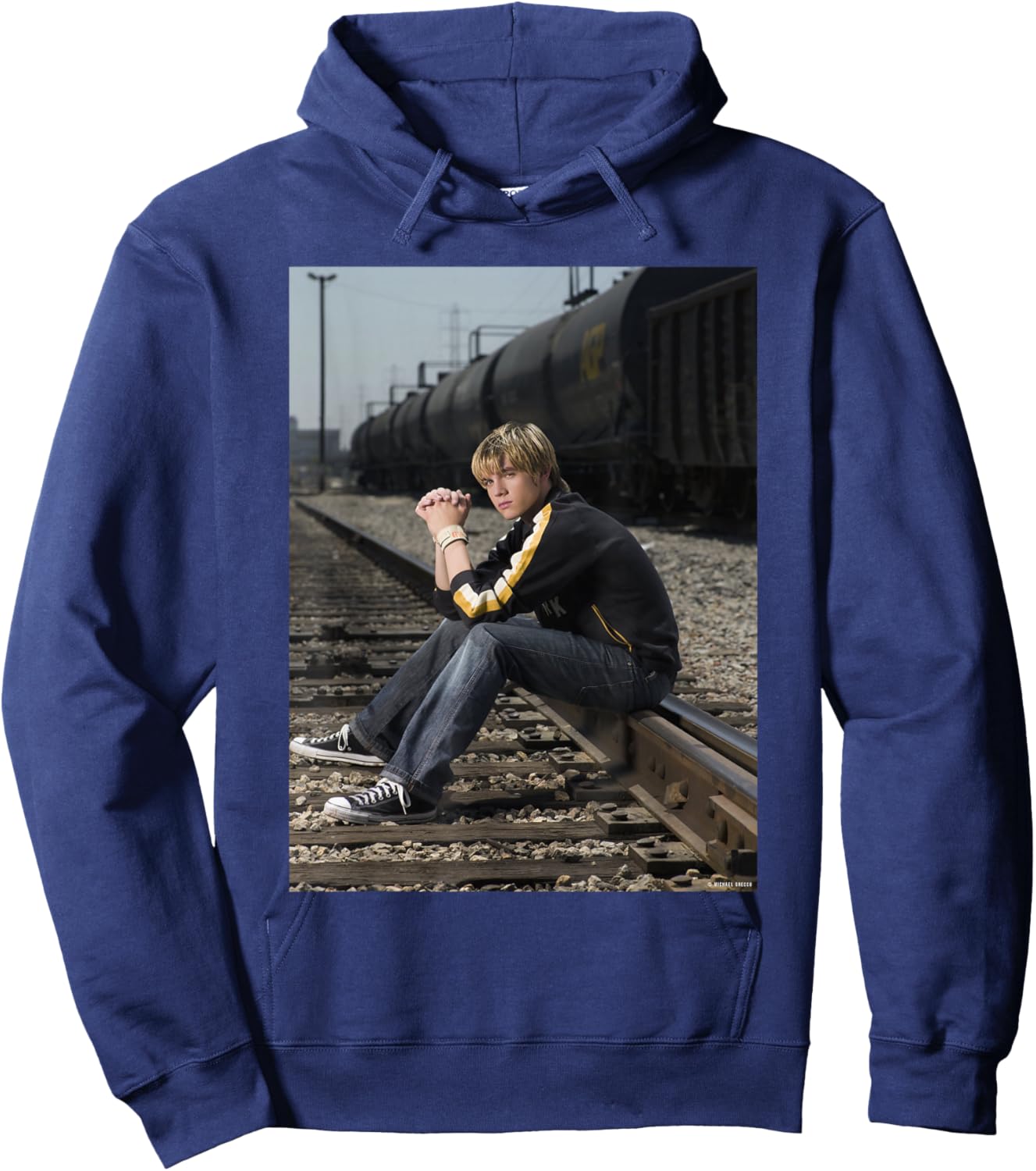 Beautiful Soul Songwriter Jesse McCartney Michael Grecco Hoodie - Hoodie | Navy