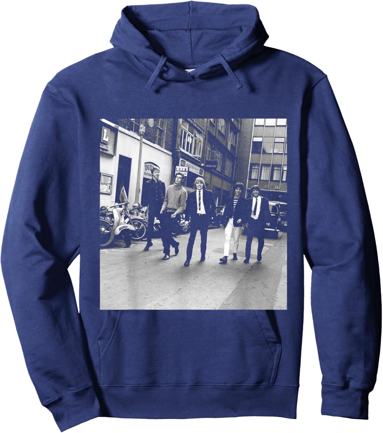 Blues Band The Yardbirds with Eric Clapton 1965 Hoodie - Hoodie | Navy
