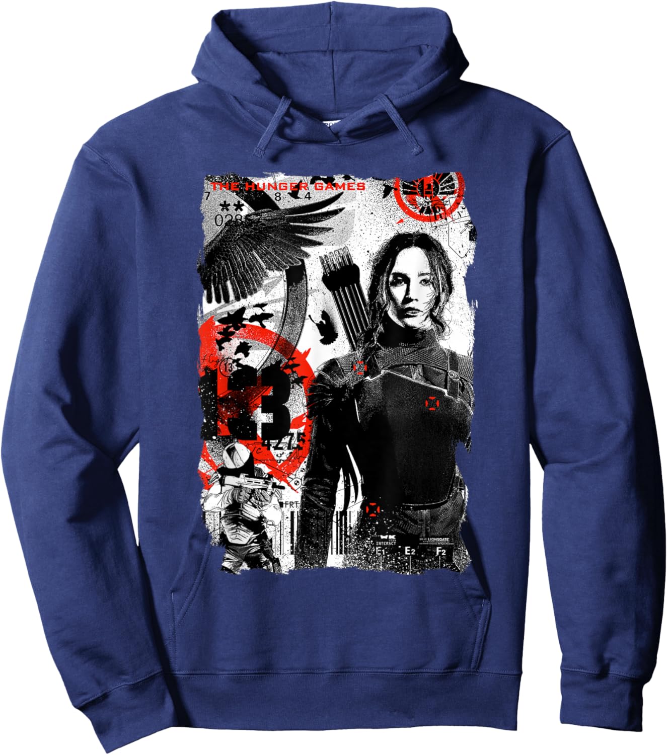 The World of The Hunger Games Katniss Everdeen Hoodie - Hoodie | Navy