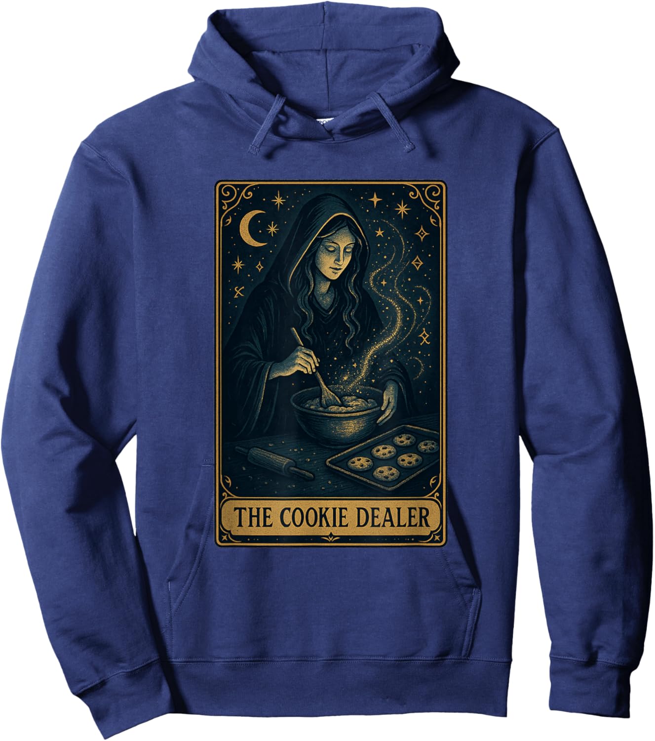 Cookie Dealer Design Baking Cookies Hoodie - Hoodie | Navy