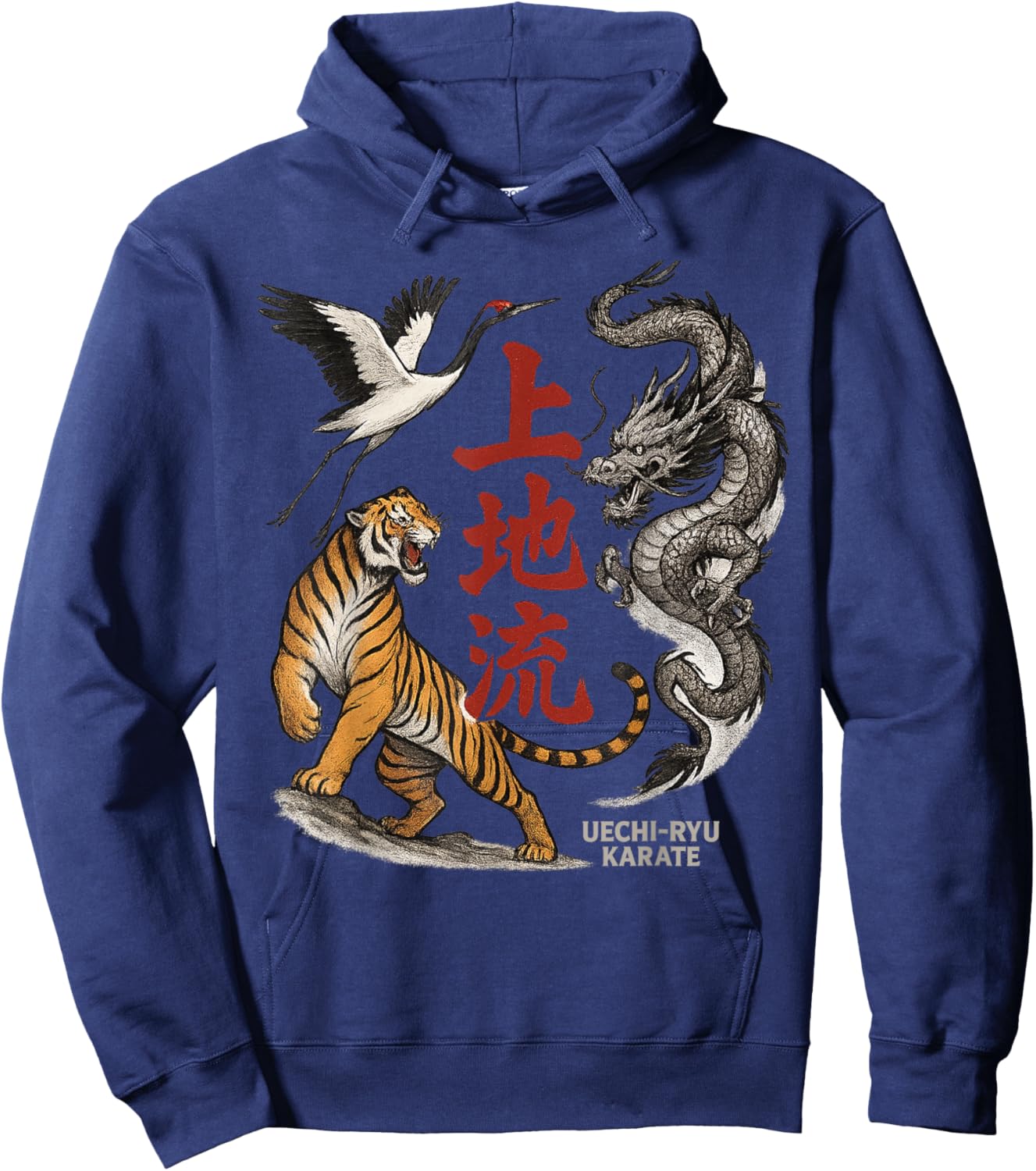 Uechi Ryu Karate Hoodie - Hoodie | Navy
