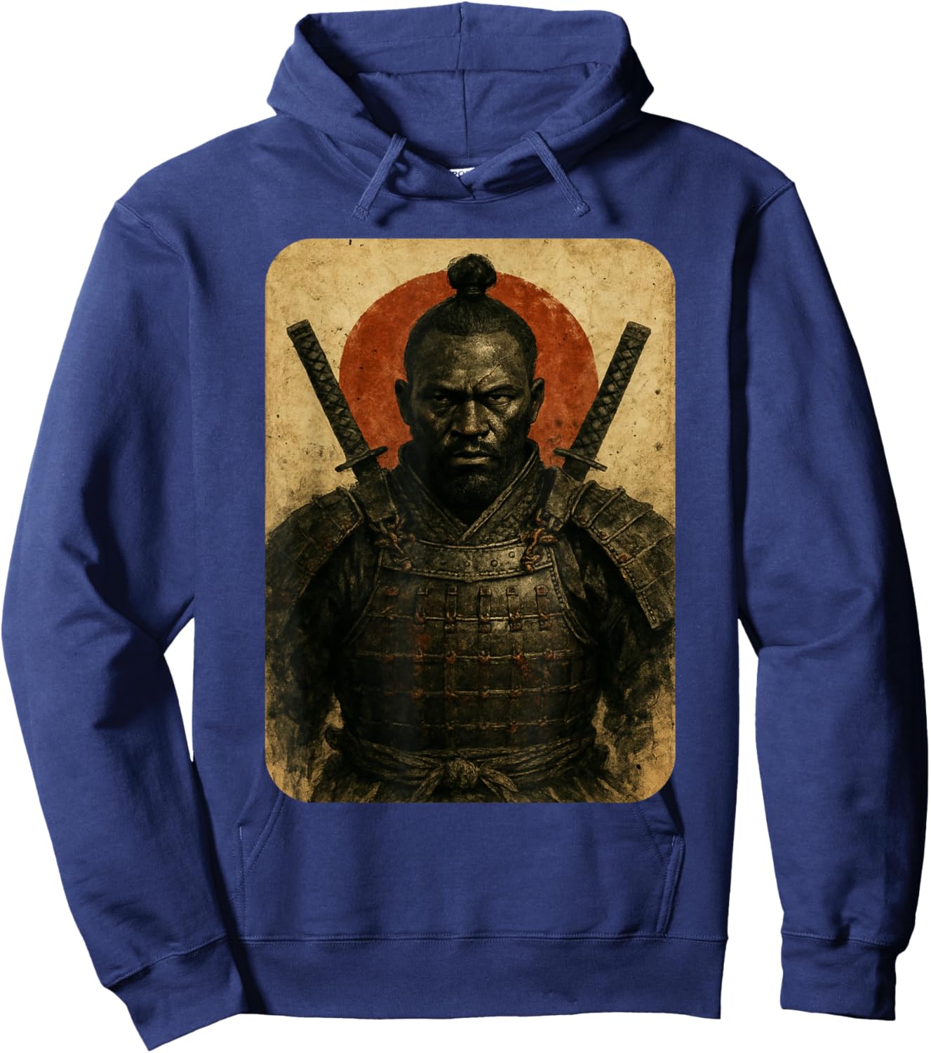 Yasuke African Samurai Heritage Japanese Black History Month Hoodie - Hoodie | Navy