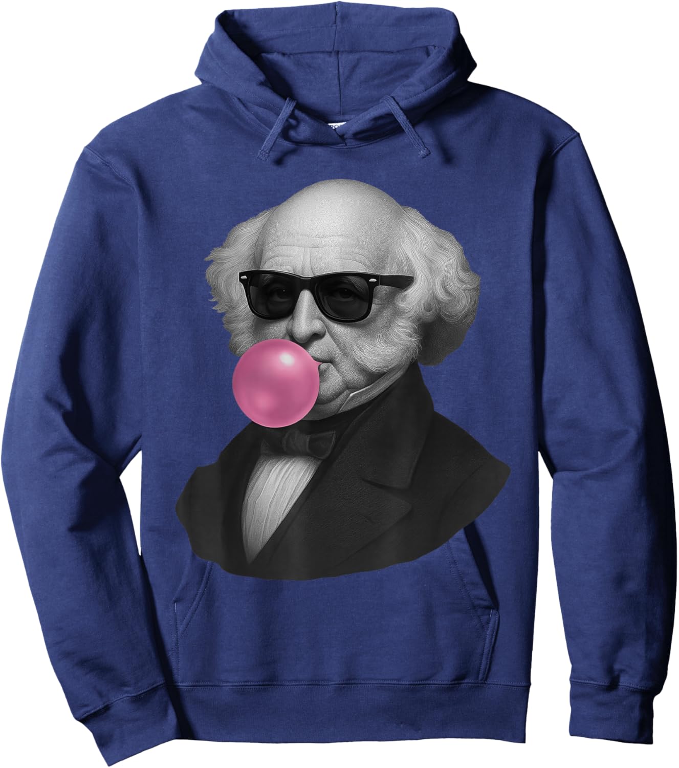 Martin Van Buren Portrait Hoodie - Hoodie | Navy