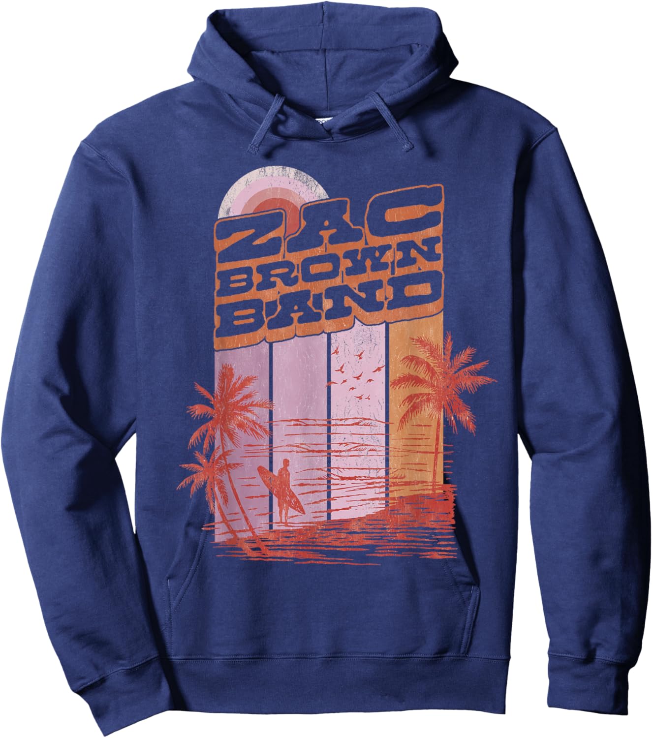 Red Surfer Hoodie - Hoodie | Navy